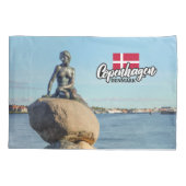 コペンハーゲンデンマークマーメイド 枕カバー (裏面)