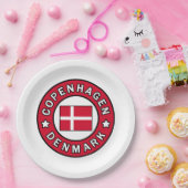 コペンハーゲンデンマーク ペーパープレート (パーティー)