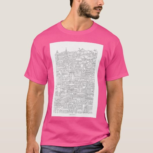 コペンハーゲンデンマーク Tシャツ (正面)