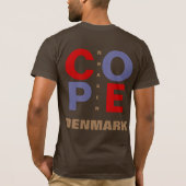 コペンハーゲンデンマーク Tシャツ (裏面)