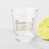 コペンハーゲンフォト結婚式の引き出物応援ショットグラス ショットグラス (裏面)
