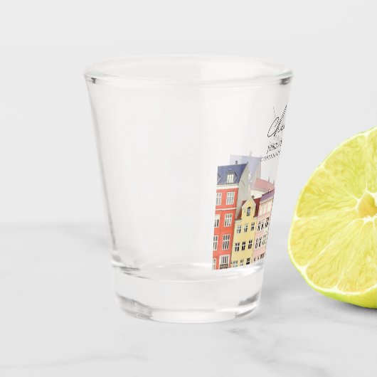 コペンハーゲンフォト結婚式の引き出物応援ショットグラス ショットグラス (左)