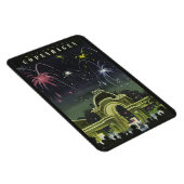 コペンハーゲンヴィンテージトラベルマグネット マグネット (右側)