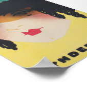 コペンハーゲンヴィンテージポスターアートのカジノ ポスター (角)