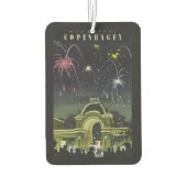 コペンハーゲンヴィンテージ旅行車の空気フレッシュナー カーエアーフレッシュナー (裏面)