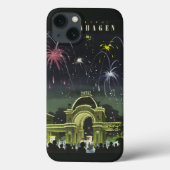 コペンハーゲンヴィンテージ旅行iPadケース Case-Mate iPhoneケース (裏面)