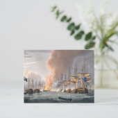 コペンハーゲン以前のデンマーク艦隊の滅亡 ポストカード (スタンド正面)