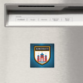 コペンハーゲン国旗 マグネット (インサイチュ (食洗機))