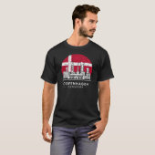 コペンハーゲン市旗 Tシャツ (正面フル)