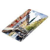 コペンハーゲン水彩画 マグネット (左側)