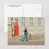 コペンハーゲン王室の州パトロールのデンマークのライフガード ポストカード (正面/裏面)