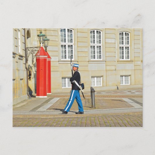 コペンハーゲン王室の州パトロールのデンマークのライフガード ポストカード (正面)