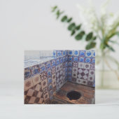 コペンハーゲン王室の州ローゼンボルグ城のトイレ ポストカード (スタンド正面)