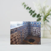 コペンハーゲン王室の州ローゼンボルグ城のトイレ ポストカード (スタンド正面)