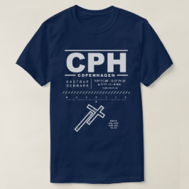 コペンハーゲン空港、Kastrup CPH Tシャツ