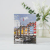 コペンハーゲン色の郵便はがき ポストカード (スタンド正面)