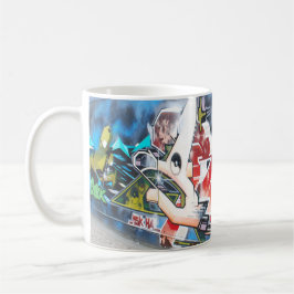 コペンハーゲン ストリート グラフィティ アート コーヒーマグカップ