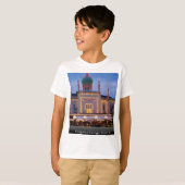 コペンハーゲン、デンマークのTivoliの庭 Tシャツ (正面フル)