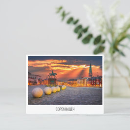 コペンハーゲン、デンマーク旅行はがき シーズンポストカード
