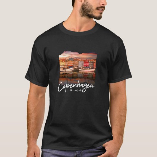 コペンハーゲン デンマーク お土産コペンハーゲン Tシャツ (正面)
