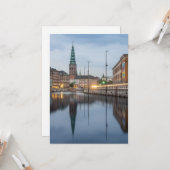 コペンハーゲン・デンマーク カード (正面/裏面インサイチュ)