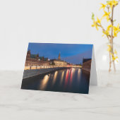 コペンハーゲン・デンマーク カード (黄色い花)