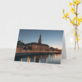 コペンハーゲン・デンマーク カード (黄色い花)