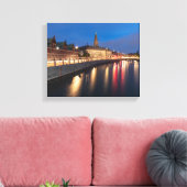 コペンハーゲン・デンマーク キャンバスプリント (インサイチュ (リビング))