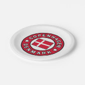 コペンハーゲン・デンマーク ペーパープレート (アングル)