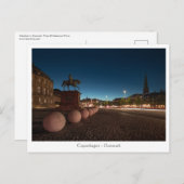 コペンハーゲン・デンマーク ポストカード (正面/裏面)