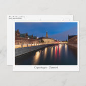 コペンハーゲン・デンマーク ポストカード (正面/裏面)