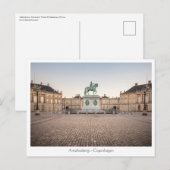 コペンハーゲン・デンマーク ポストカード (正面/裏面)