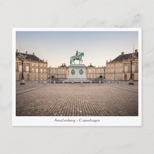 コペンハーゲン・デンマーク ポストカード (正面)
