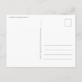 コペンハーゲン・デンマーク ポストカード (裏面)