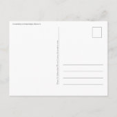 コペンハーゲン・デンマーク ポストカード (裏面)