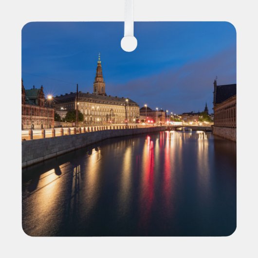 コペンハーゲン・デンマーク メタルオーナメント (正面)