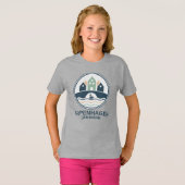コペンハーゲン デンマーク ヨーロッパ Tシャツ (正面フル)