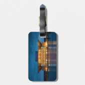 コペンハーゲン・デンマーク ラゲッジタグ (裏面縦)