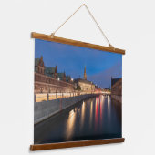 コペンハーゲン・デンマーク 吊り下げ型タペストリー (傾斜あり)