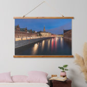 コペンハーゲン・デンマーク 吊り下げ型タペストリー (寝室)