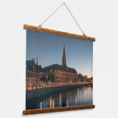 コペンハーゲン・デンマーク 吊り下げ型タペストリー (傾斜あり)