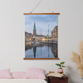 コペンハーゲン・デンマーク 吊り下げ型タペストリー (寝室)