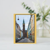 コペンハーゲン、デンマーク、市役所 ポストカード (スタンド正面)