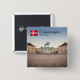 コペンハーゲン・デンマーク 缶バッジ
