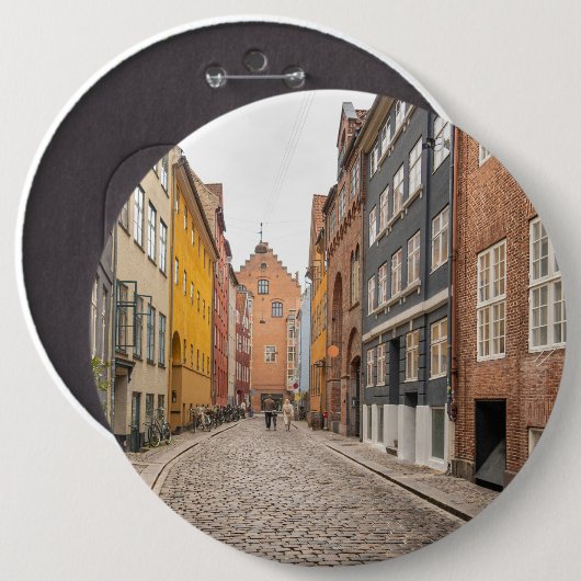 コペンハーゲン・デンマーク 缶バッジ (正面&裏面)