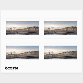 コペンハーゲン・デンマーク 長方形シール