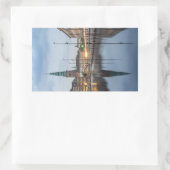 コペンハーゲン・デンマーク 長方形シール (バッグ)