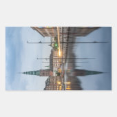 コペンハーゲン・デンマーク 長方形シール (正面)