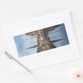 コペンハーゲン・デンマーク 長方形シール