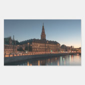 コペンハーゲン・デンマーク 長方形シール (正面)